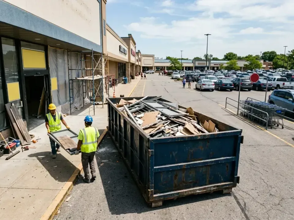 retail-store-renovation-debris-003 — frequently asked questions, Roll-off Dumpster Rentals in Freeland, PA